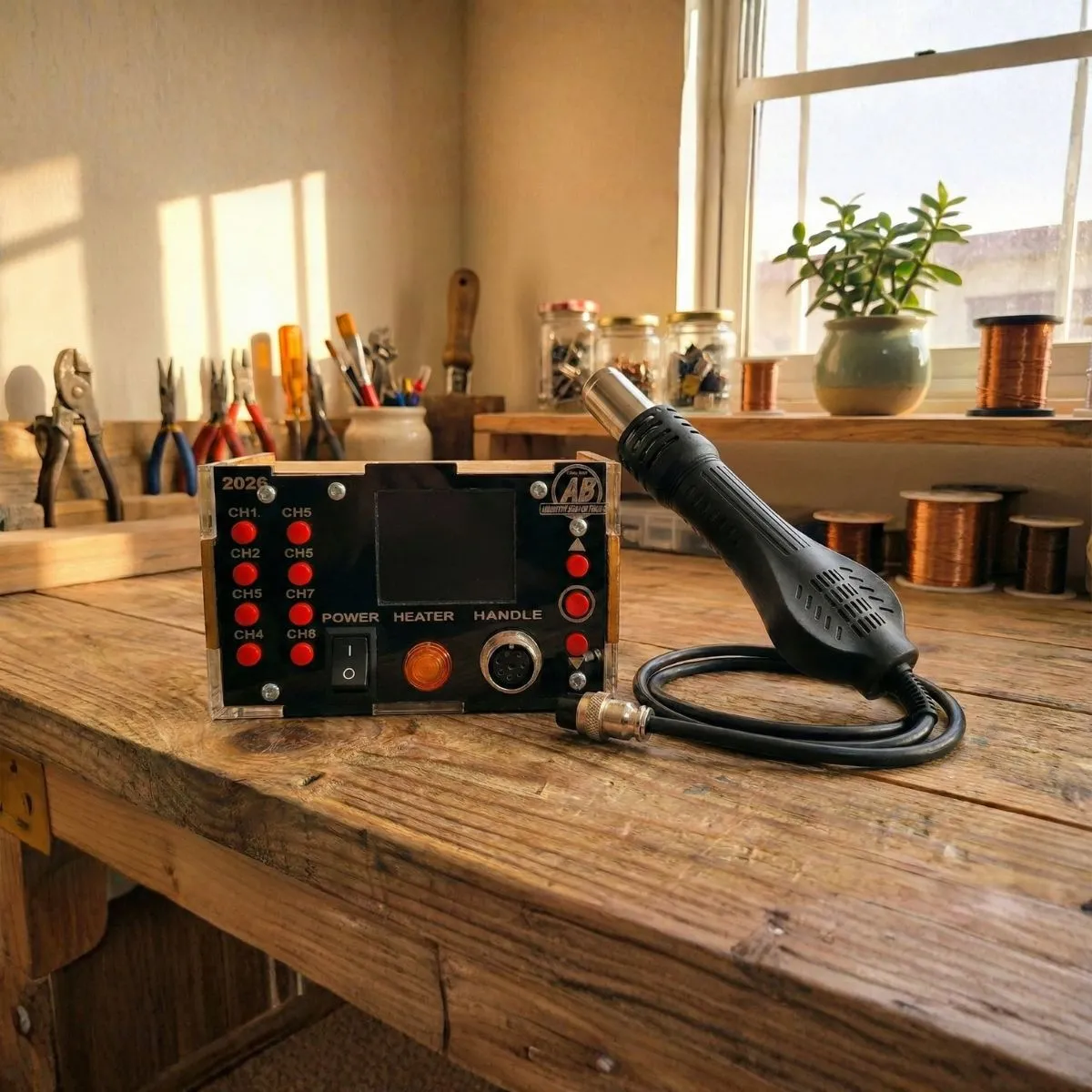 Hot Air Gun 858D - Gambar 2